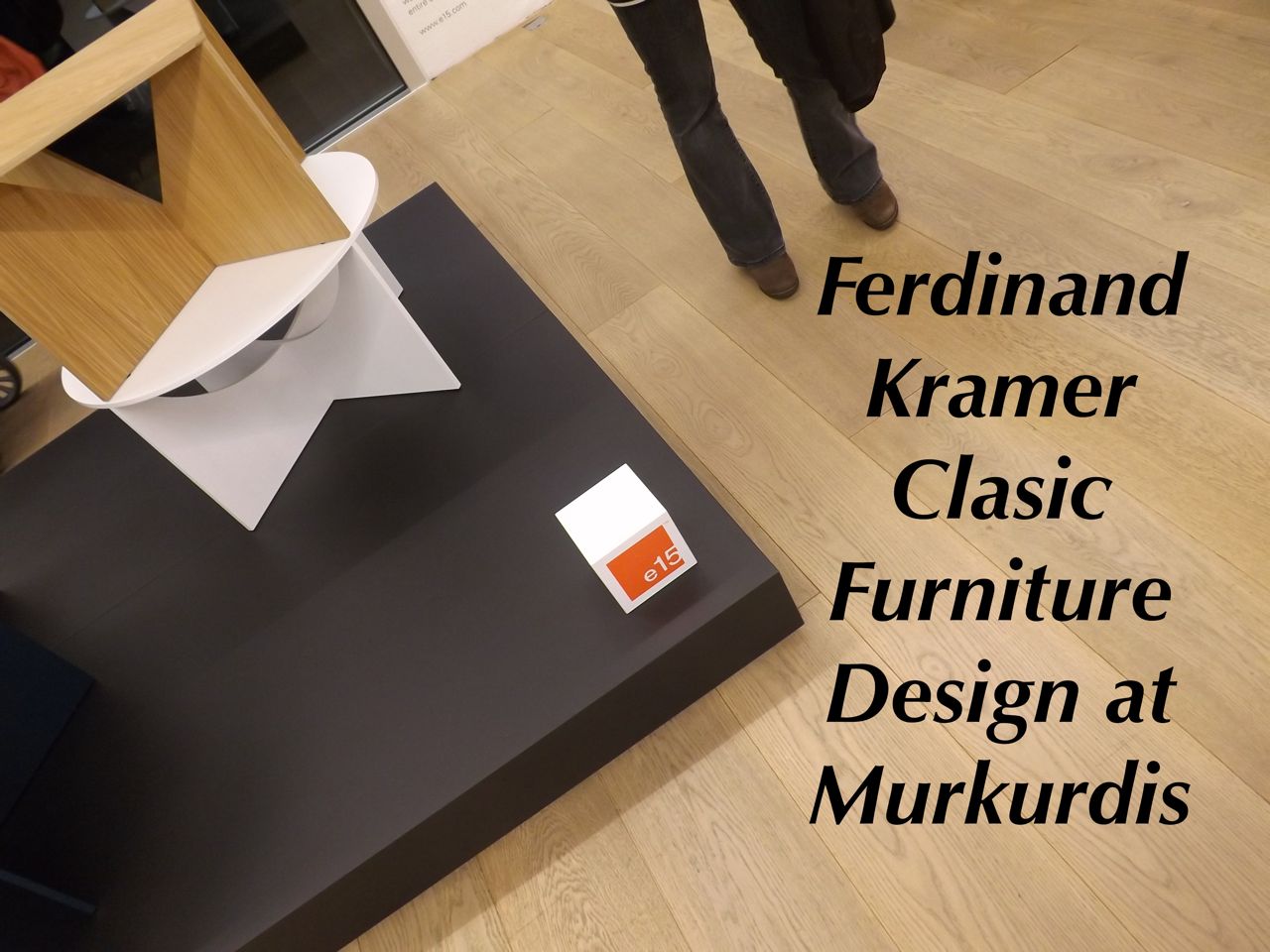 <!--:en-->Andreas Murkurdis Presents in Berlin Ferdinand Kramer Furniture<!--:-->